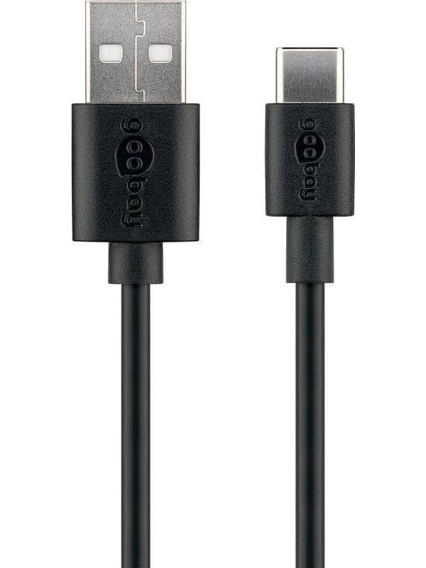 Pro USB-A USB-C - 3m - USB 2.0 - Schwarz