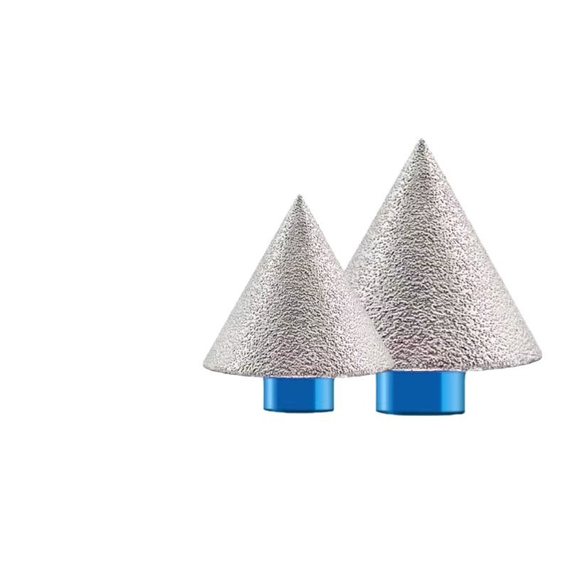 Diamant-fasenfräser, 2 Stück 50 Mm Diamant-fingerfräser Mit M14-gewinde Zum Aufweiten, Polieren Und Anfasen Vorhandener Bohrungen