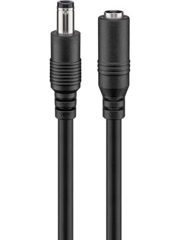 Pro 2.5 mm DC extension cable Black