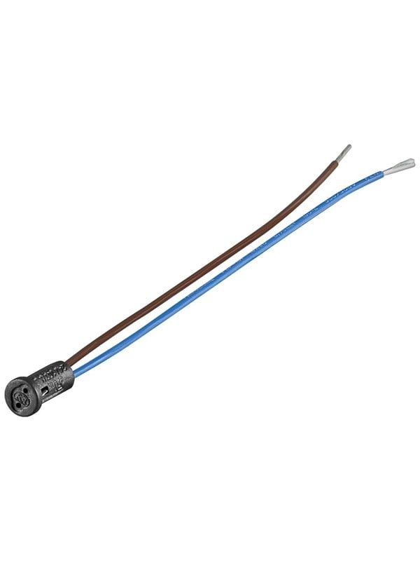 Pro G4 lamp holder / base / socket with twin cable