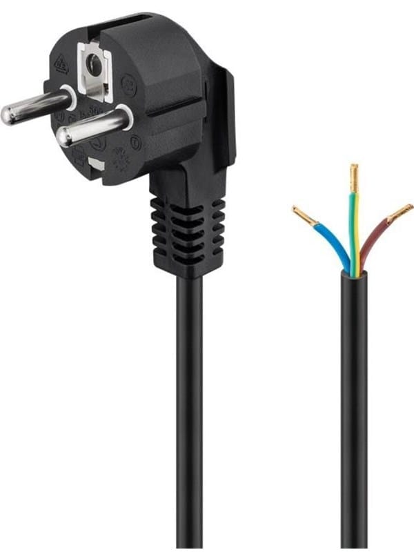 Pro Angle Power cable for confectionery 1.5 m black