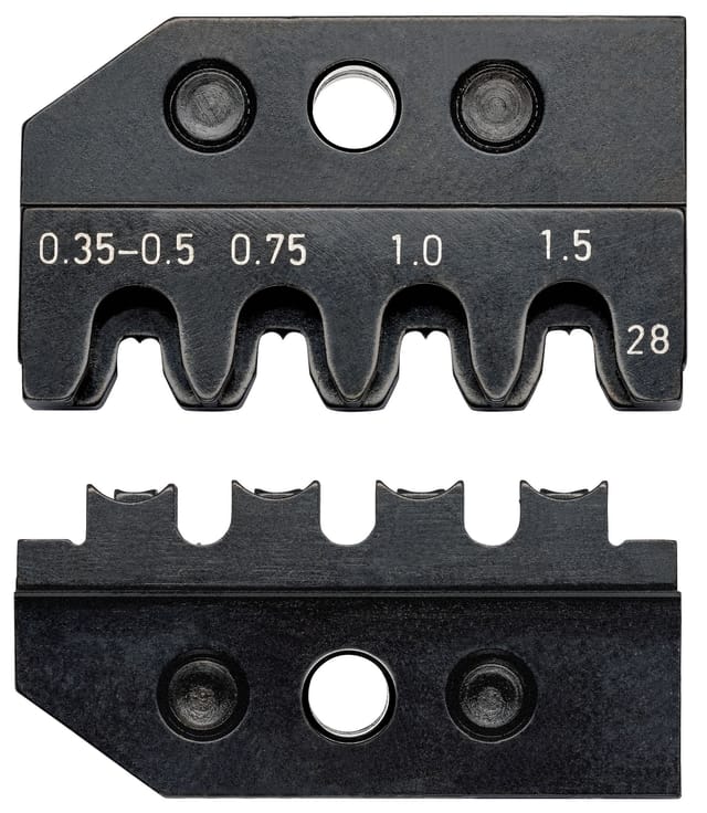KNIPEX Crimpeinsätze, für Crimp-Systemzangen Artikel-Nr.: 97 43 xx