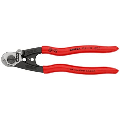 KNIPEX Drahtseilscheren, geschmiedet