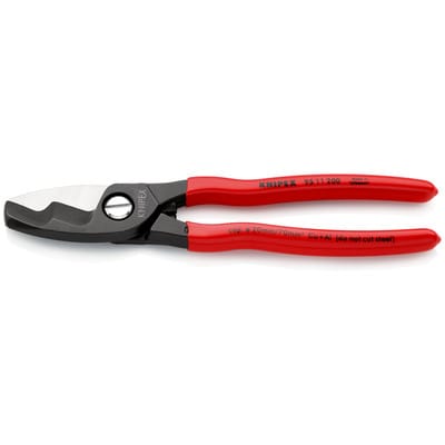 KNIPEX Kabelscheren, mit Doppelschneide