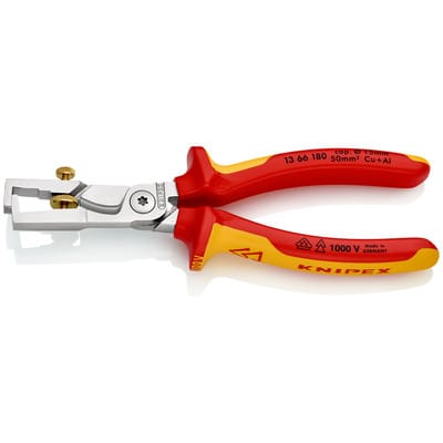 KNIPEX StriX®, Abisolierzangen mit Kabelschere