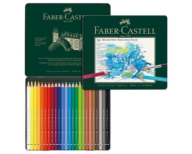 Faber-Castell Watercolour pencil Albrecht Dürer tin of 24