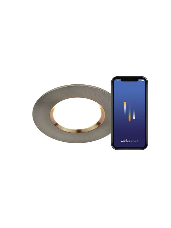 Nordlux Dorado Smart Einbaustrahler Geberstet Nickel