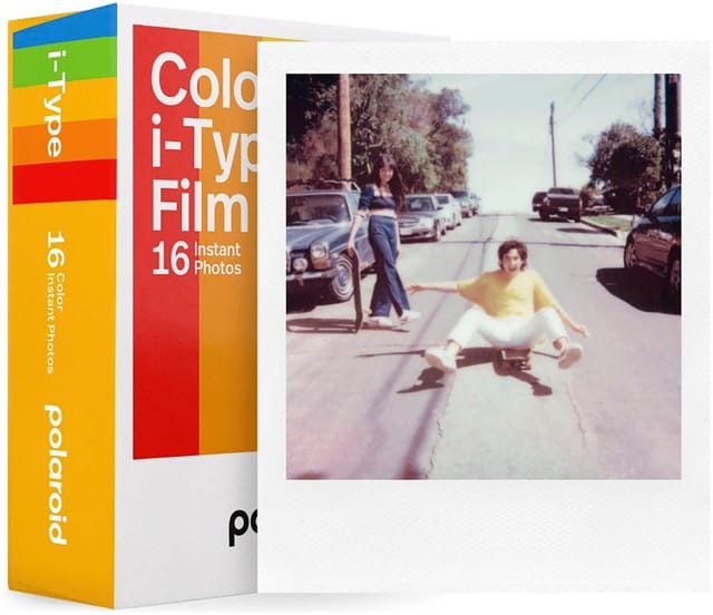 Polaroid Color Film i-Type (8 exposures) - White Frame - 2-Pack