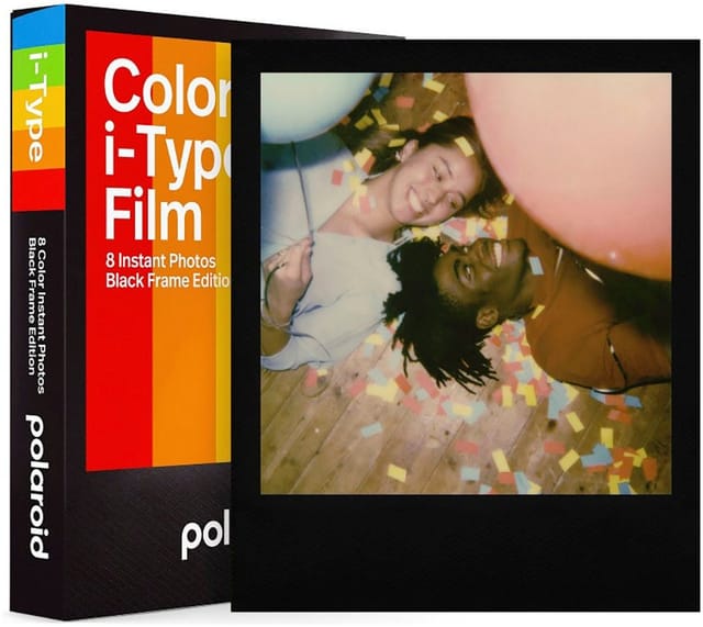 Polaroid Color Film i-Type (8 exposures) - Black Frame