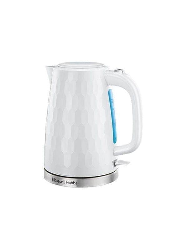 Russell Hobbs Wasserkocher Rapid Boil Kettle Honey Comb - White 26050-70 - Weiß - 2400 W