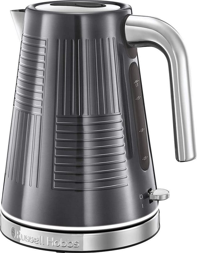 Russell Hobbs Wasserkocher Geo Steel Kettle 25240-70 - Stahl - 2400 W