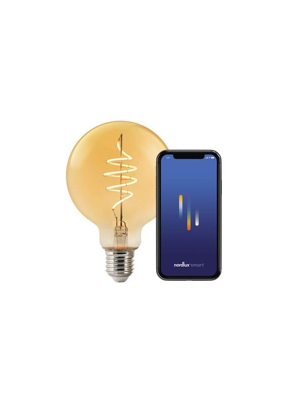 Nordlux Smart E27 G95 Deco Leuchtmittel Bernstein