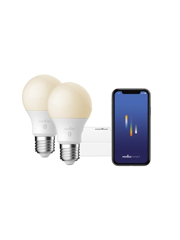 Nordlux Smart 2Xe27 + Eu Bridge Bridge Weiss
