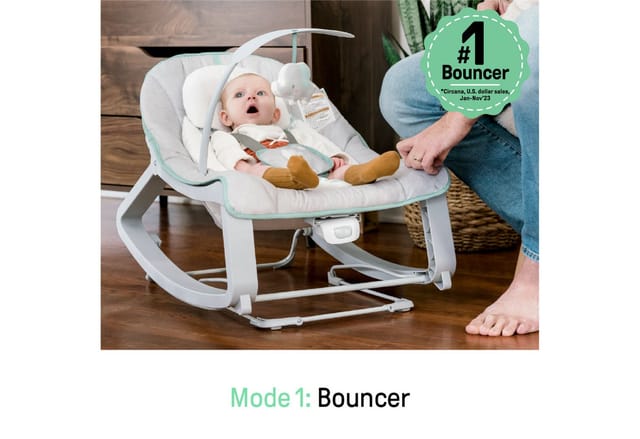 Ingenuity Keep Cozy Grow with Me Rocking Seat - Weaver