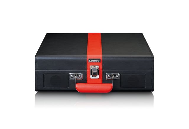 Lenco Suitcase turntable with BT and built-in speakers - Plattenspieler Schwarz