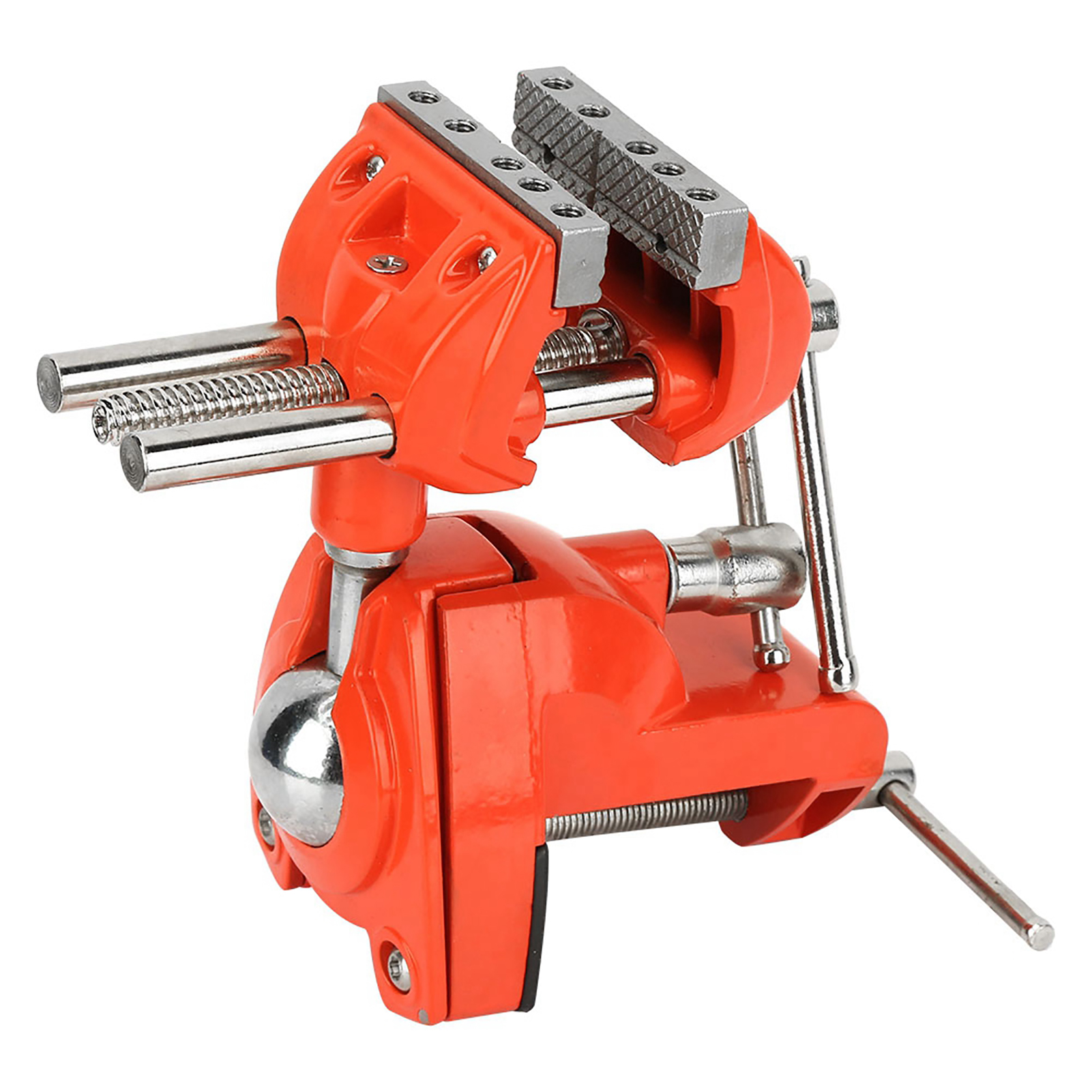 Mini Étau À Rotation 360° Avec Mâchoires Réglables De 70 Mm, Pour Établi Et Travail Du Bois.