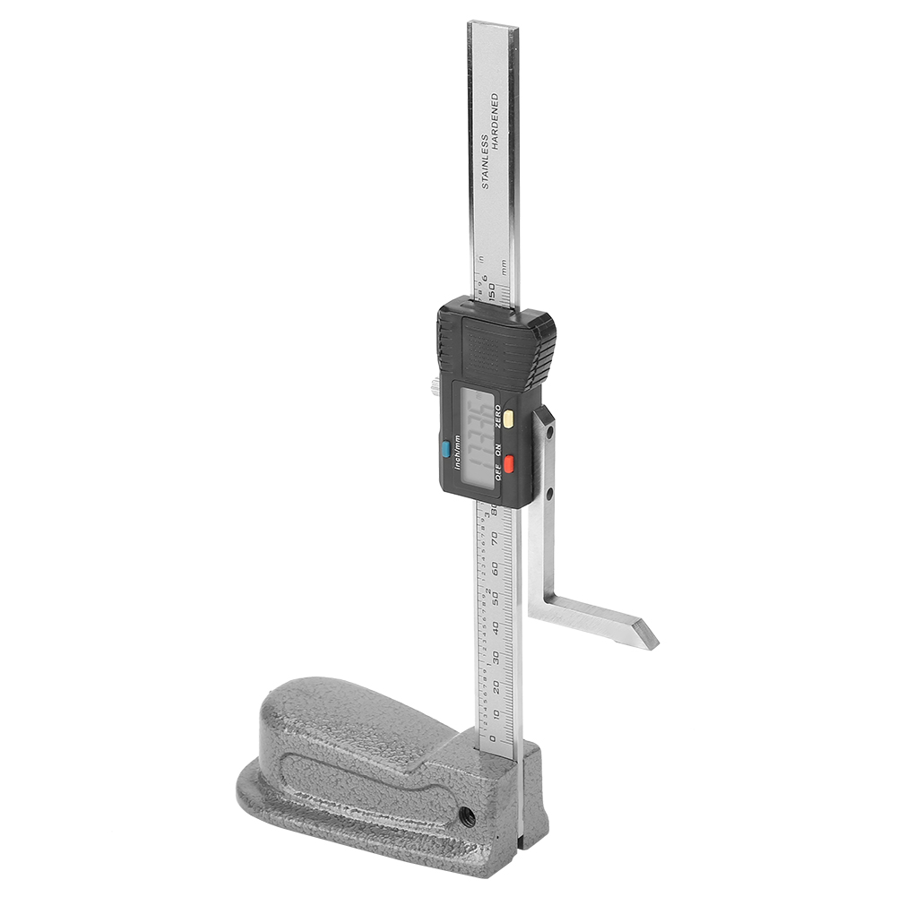 Jauge De Profondeur Et D'Ouverture Numérique De Précision 0-150 Mm Avec Base En Acier Inoxydable
