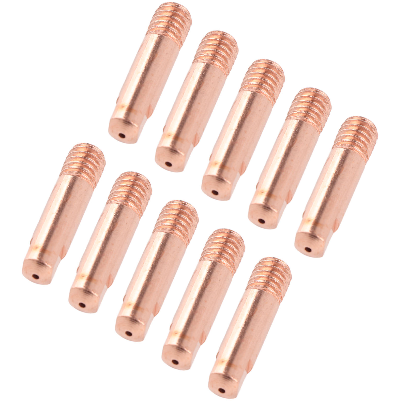 10xmb-15ak Porte-embouts De Torche De Soudage Mig/mag M6 Buse À Gaz Or