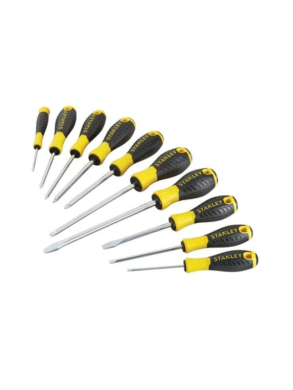 Stanley 10 Piece Essential Screwdriver Set