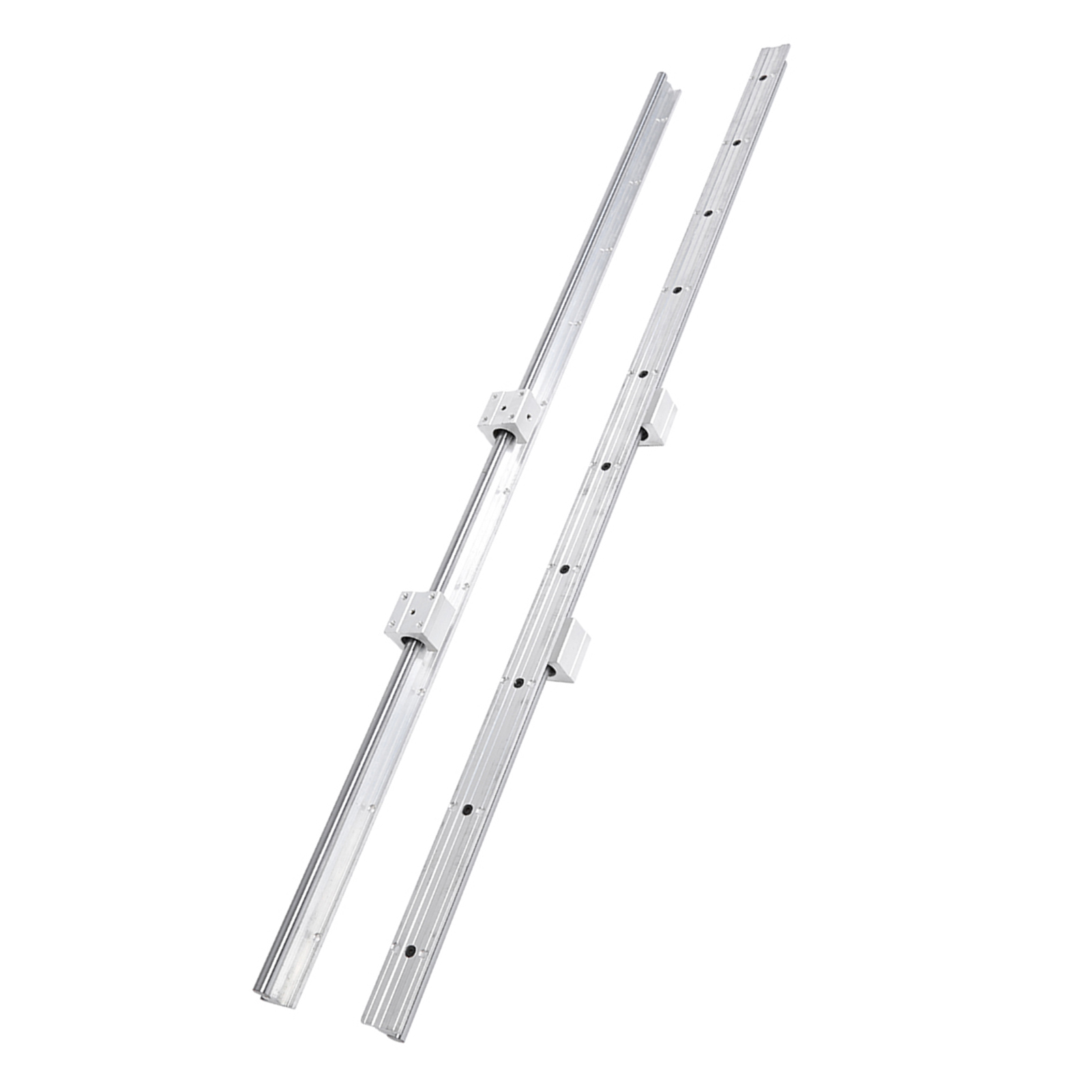 2 Rails De Guidage Linéaires Sbr12-1000mm De 12 Mm, 4 Paliers Sbr12uu