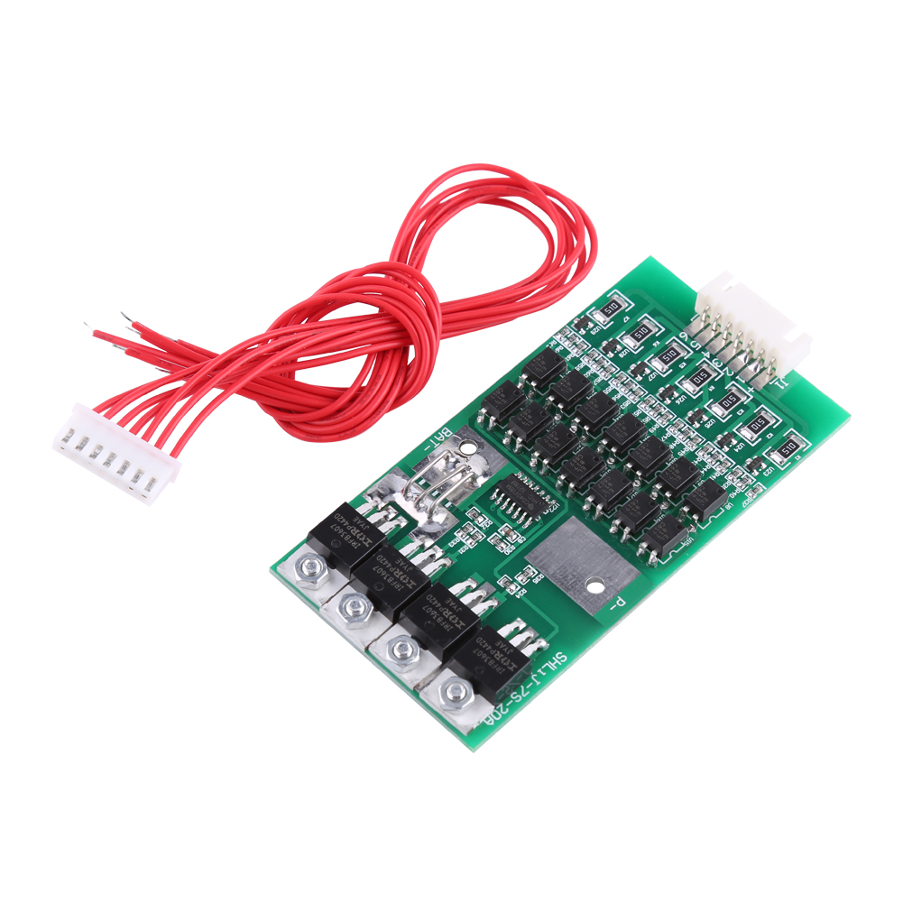 Carte De Protection Bms Pour Batterie Lithium 7s 24v 20a Avec Fonction D'Équilibrage (1 Pièce)