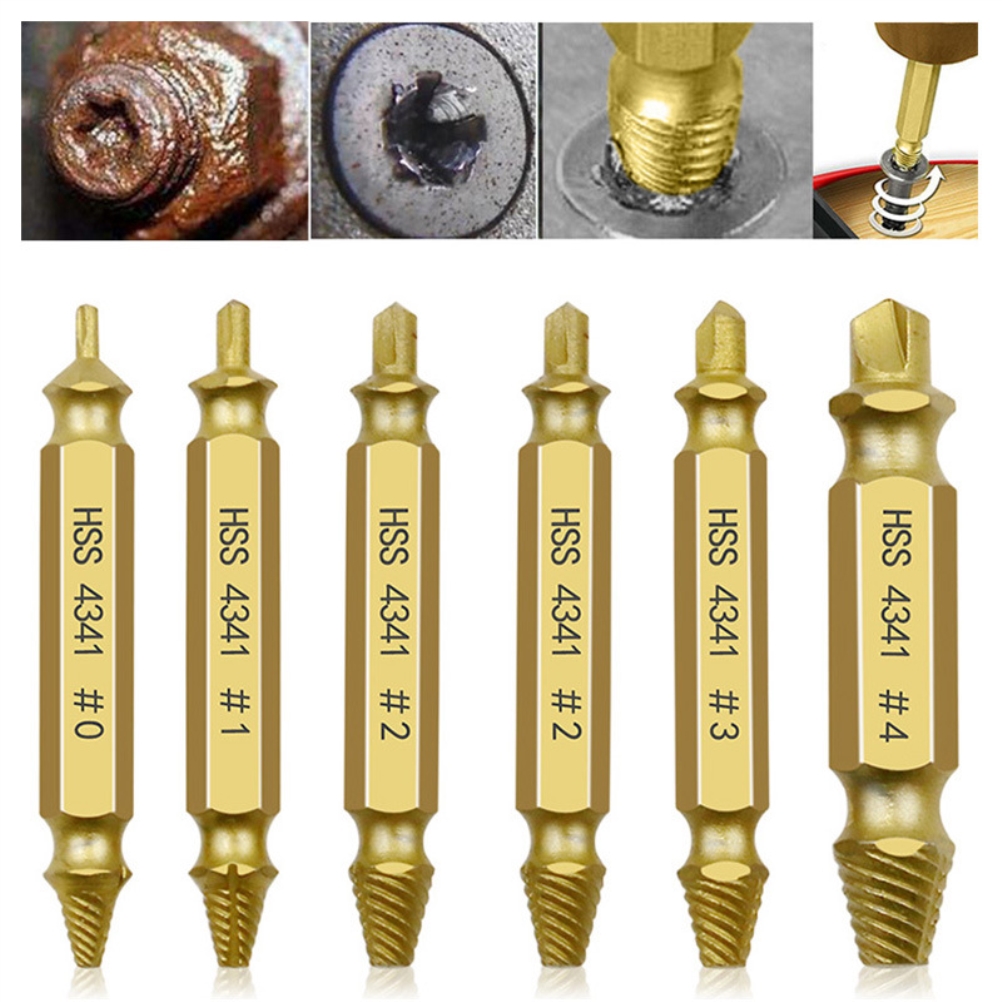 Kit De 6 Extracteurs De Vis, Sûr Et Durable