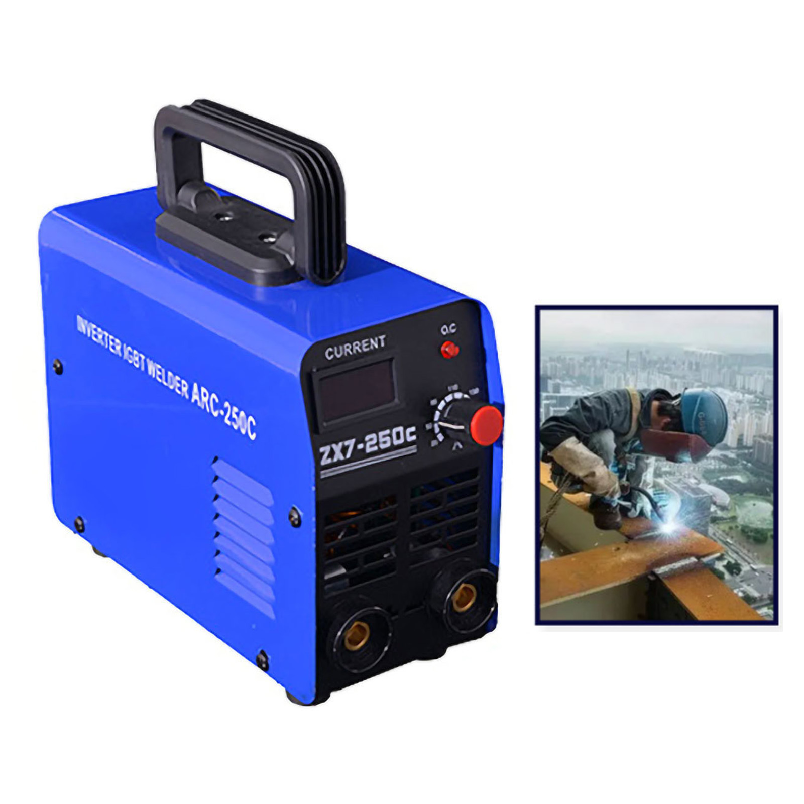 Poste À Souder Portatif À Usage Domestique, Mini Poste À Souder À L'Arc Portable, Efficace Et Sûr, 220 V, Sans Accessoires, Inversion