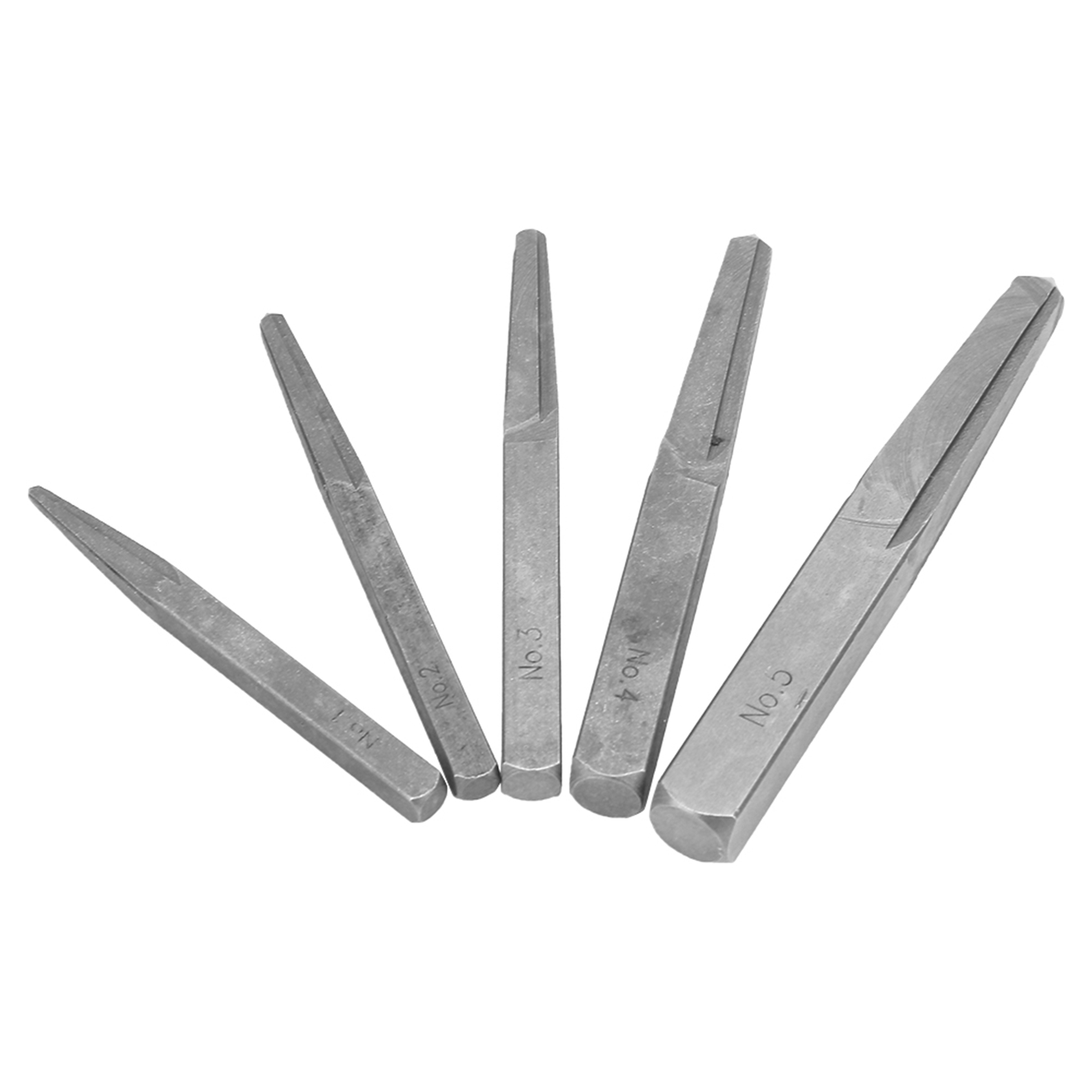 Extracteur De Vis Carré En 5 Pièces Pour Boulons Cassés Ou Endommagés.