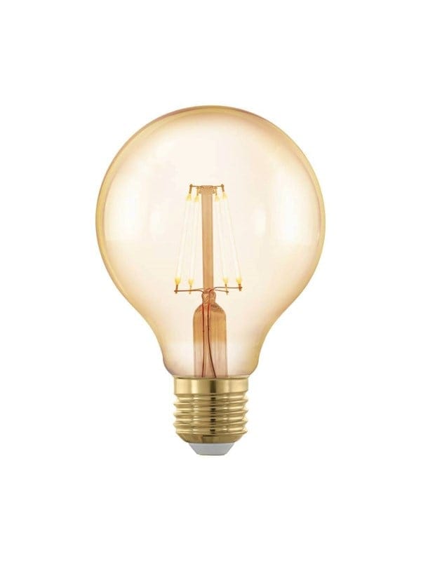 EGLO LED-Lampe G80 Globe 4.5W/822 400 lumen amber 3-step E27
