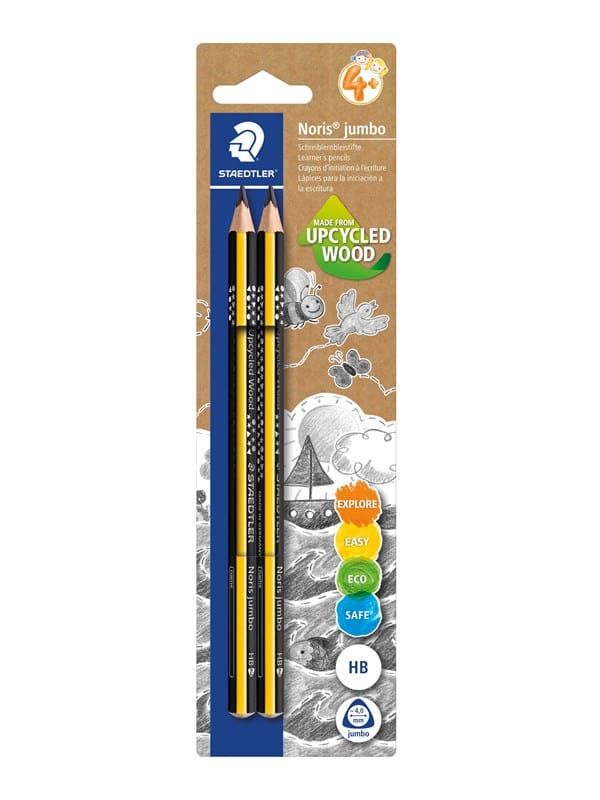 Staedtler Pencil Noris jumbo 2pcs bc FSC 100%