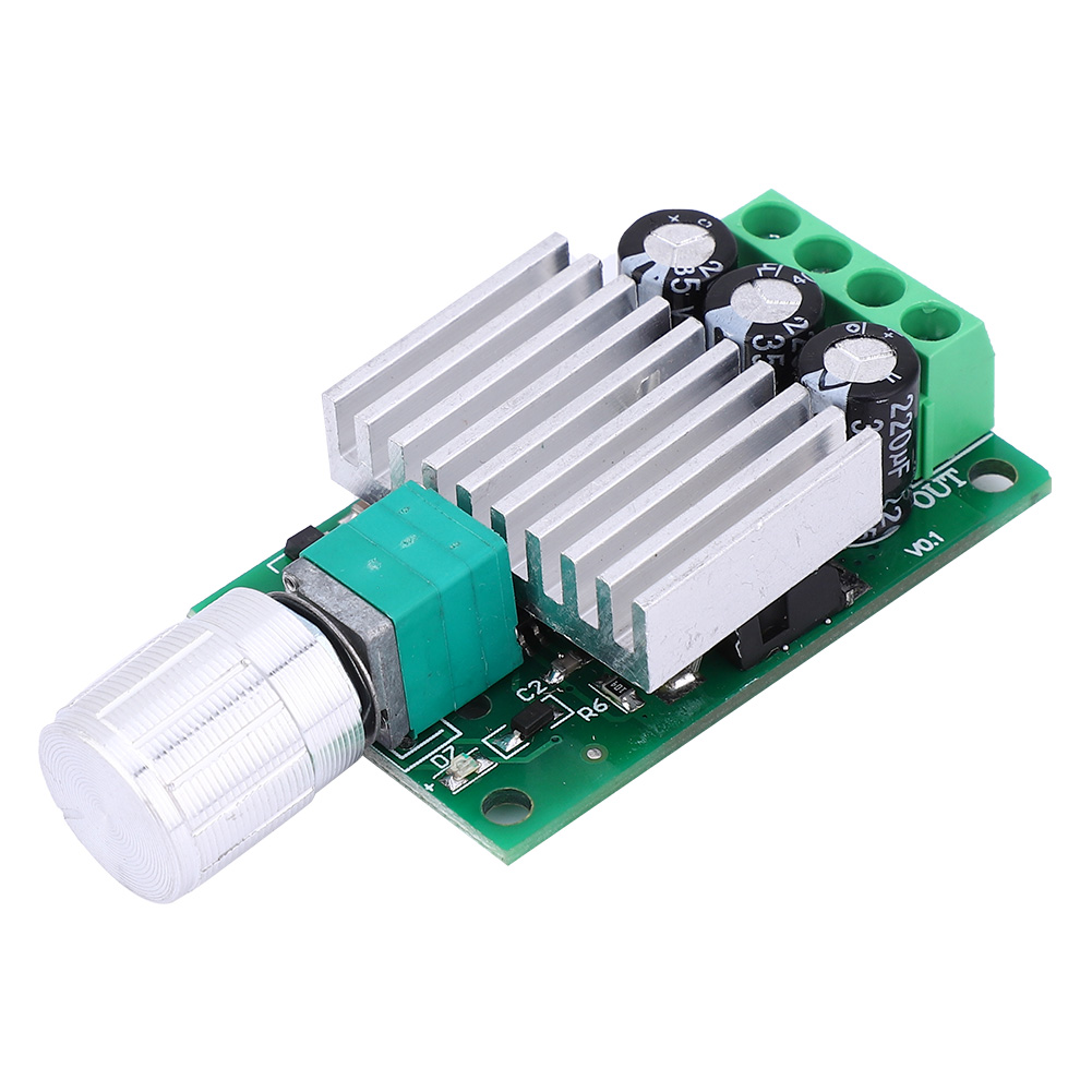 Module De Commande De Vitesse Pour Moteur Cc 12-30 V Pwm, Régulateur De Vitesse Haute Puissance 10 A, Variateur De Lumière, Contrôleur De Vitesse Pwm
