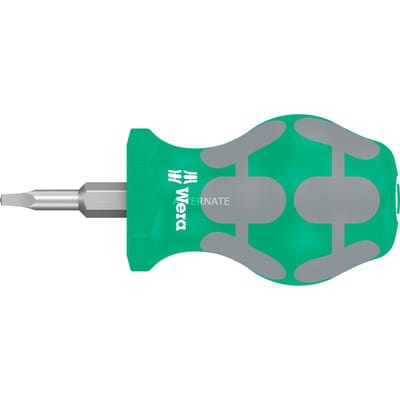 Wera 368 Stubby screwdriver for square head socket screws # 01 x 25 mm