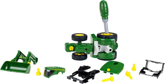 Theo Klein John Deere Tractor w/ Front Loader and Weight