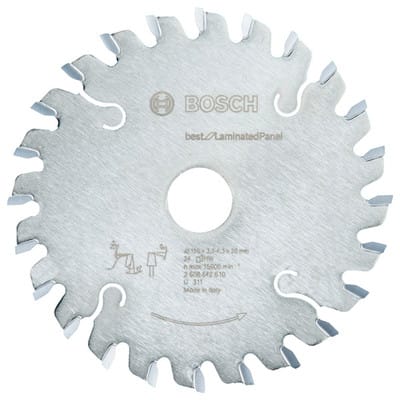Bosch Circular Saw Blade 120 x 2.2 x 20 mm 24T Best for Laminated Panel