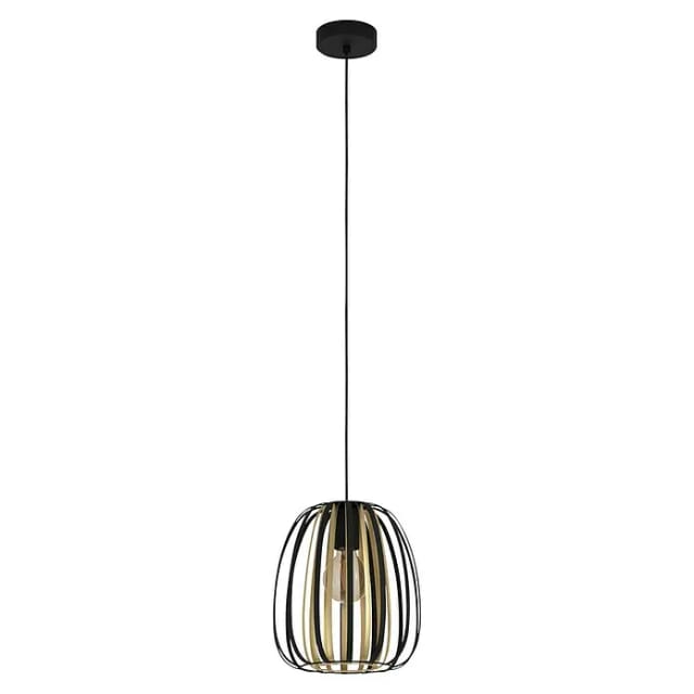 EGLO ENCINITOS Hängeleuchte, schwarz, gold