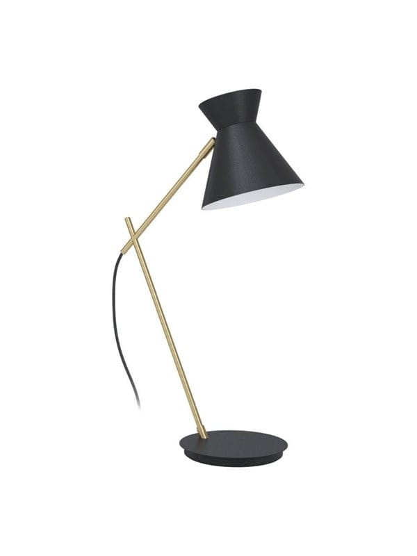 EGLO AMEZAGA Tischleuchte, schwarz, messing