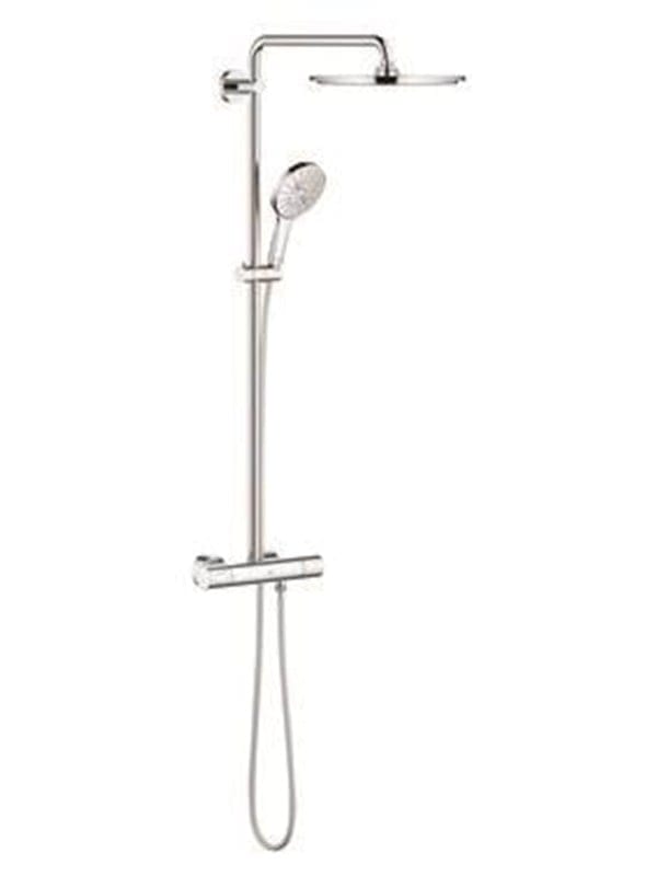 Grohe Rainshower SmartActive 310 shower system thermostat for wall chrome
