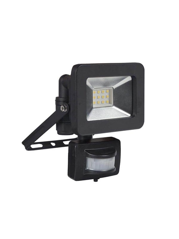 Gripo Floodlight LED 10W with Quick Connector + sensor, Black