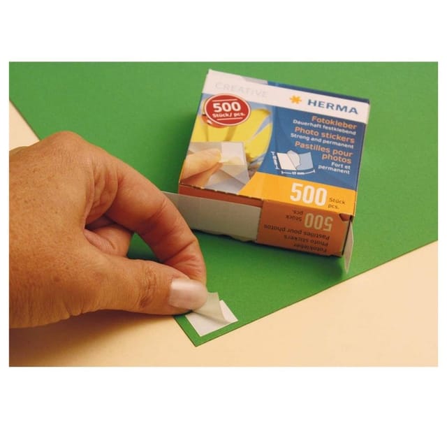 HERMA Photo Stickers Twin Pack 2x500 pcs