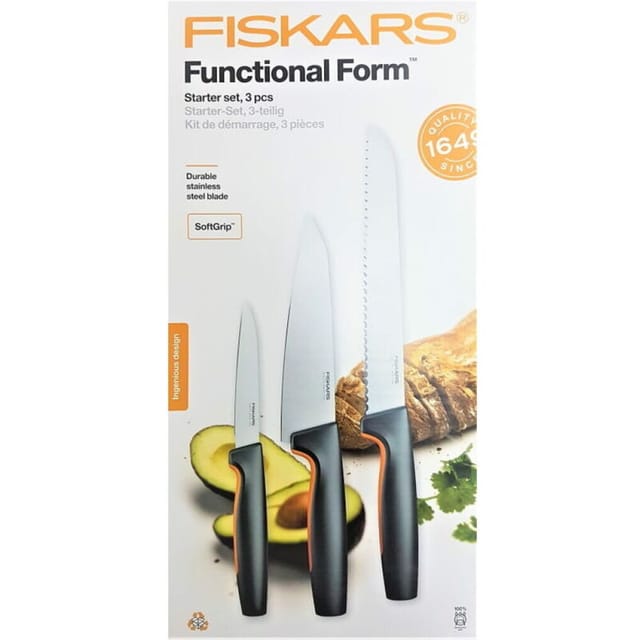 Fiskars Functional Form Starter Set 3 pcs