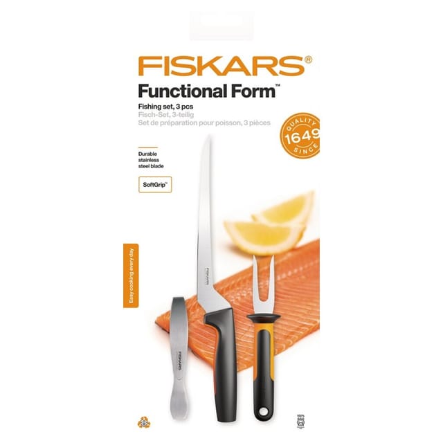 Fiskars Functional Form Fishing set 3 pcs