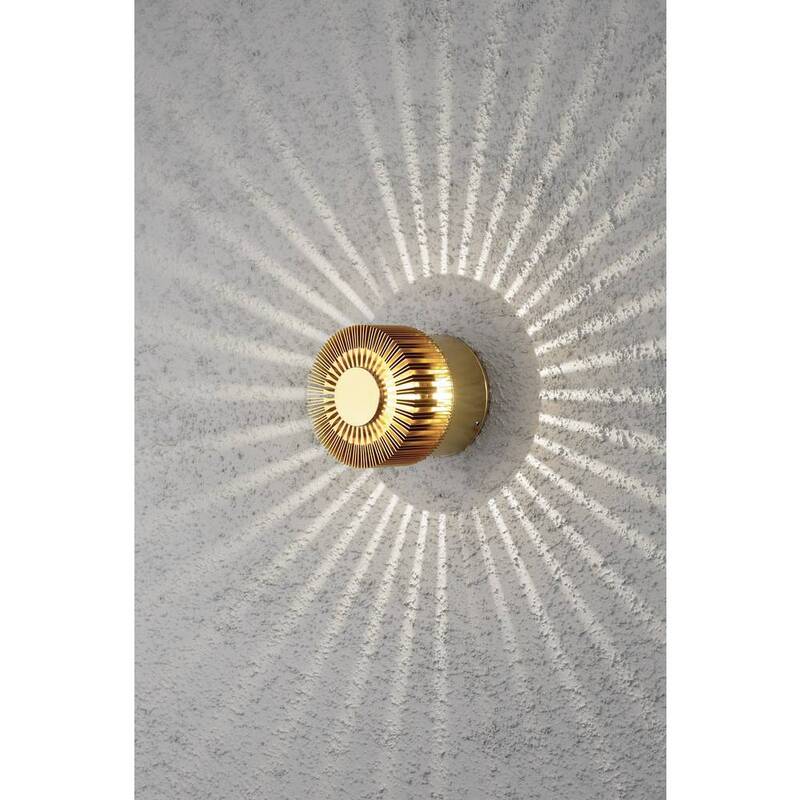 [neuwertig] B-ware Konstsmide Außenwandleuchte Gartenleuchte Monza Small Led Lampe Bronze Ip54 3w