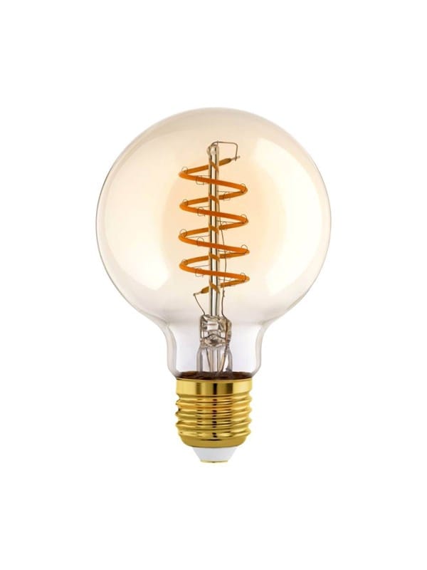 EGLO LED-Lampe G95 Globe 4W/820 245 lumen amber dimmable E27