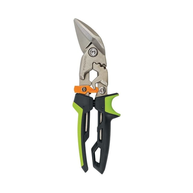 Fiskars PowerGear Aviation Snip offset right cut