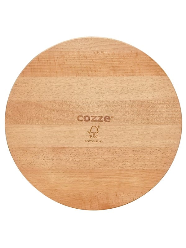 cozze Cozze Pizzabrett Ø350x12 mm Buchenholz