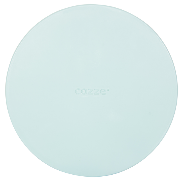 cozze Cozze Pizzabrett aus Kunststoff Ø350x10 mm hellblau