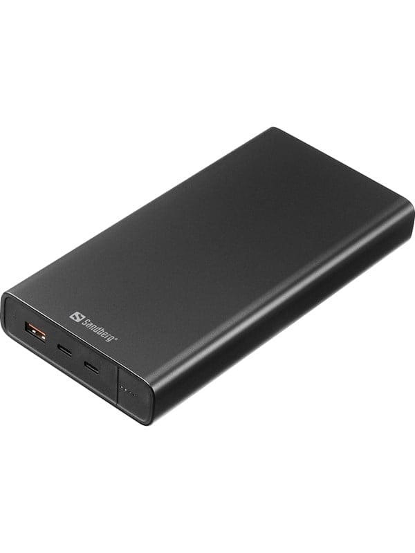Sandberg Powerbank USB-C PD 127W 40000 Powerbank (Akku) - schwarz - 40000 mAh