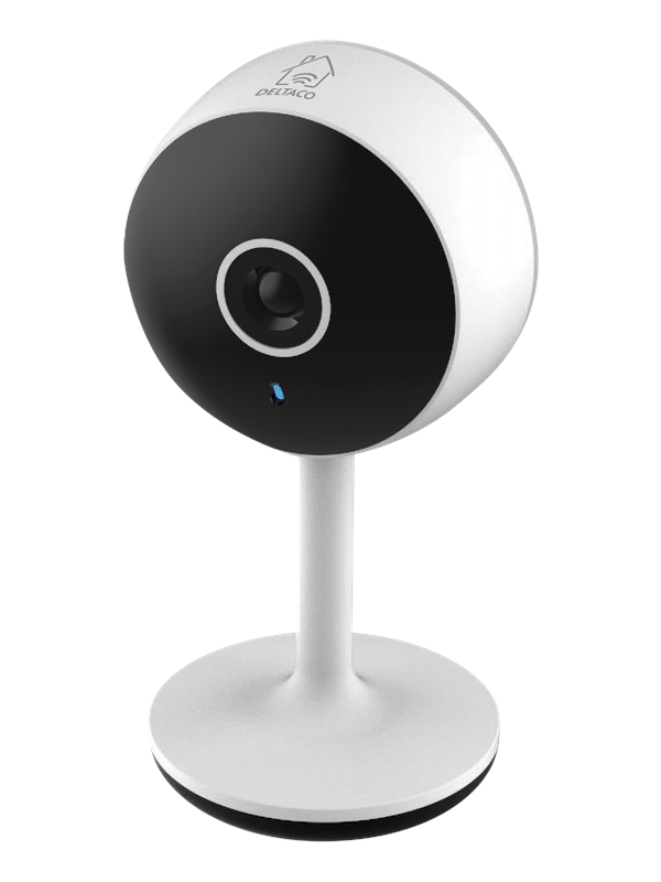 Deltaco SMART HOME WiFi camera with motion detection and 2-way audio 2MP IR-night vision ONVIF