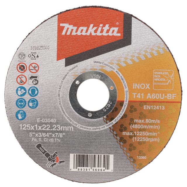 Makita CUTTING WHEEL 125 x 1.0 mm - RST