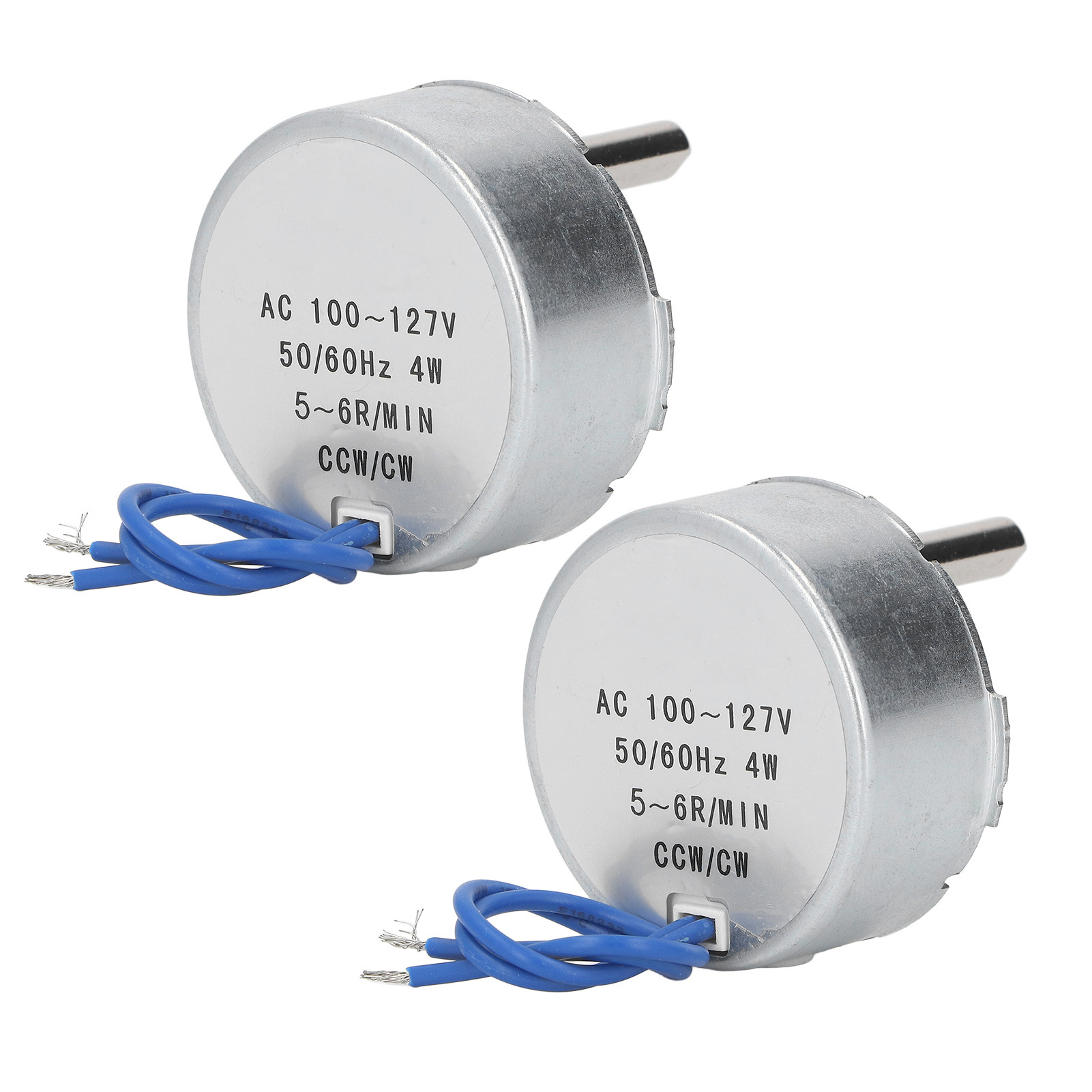 Wechselstrom-synchronmotoren 50tyc, 5 Bis 6 U/min, Gegen Den Uhrzeigersinn/im Uhrzeigersinn Drehend, Hohes Drehmoment, Geringe Geräuschentwicklung, Für Plattenspieler, 100-127 V Wechselstrom.